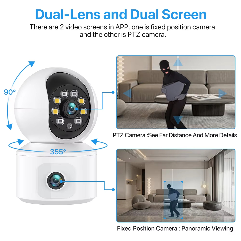 Caméra IP WiFi ICSEE 6MP à dou - Eufy Camera E220 avis et prix