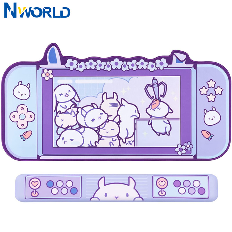 Grand tapis de souris de jeu K - Tradescantia Purple avis et prix